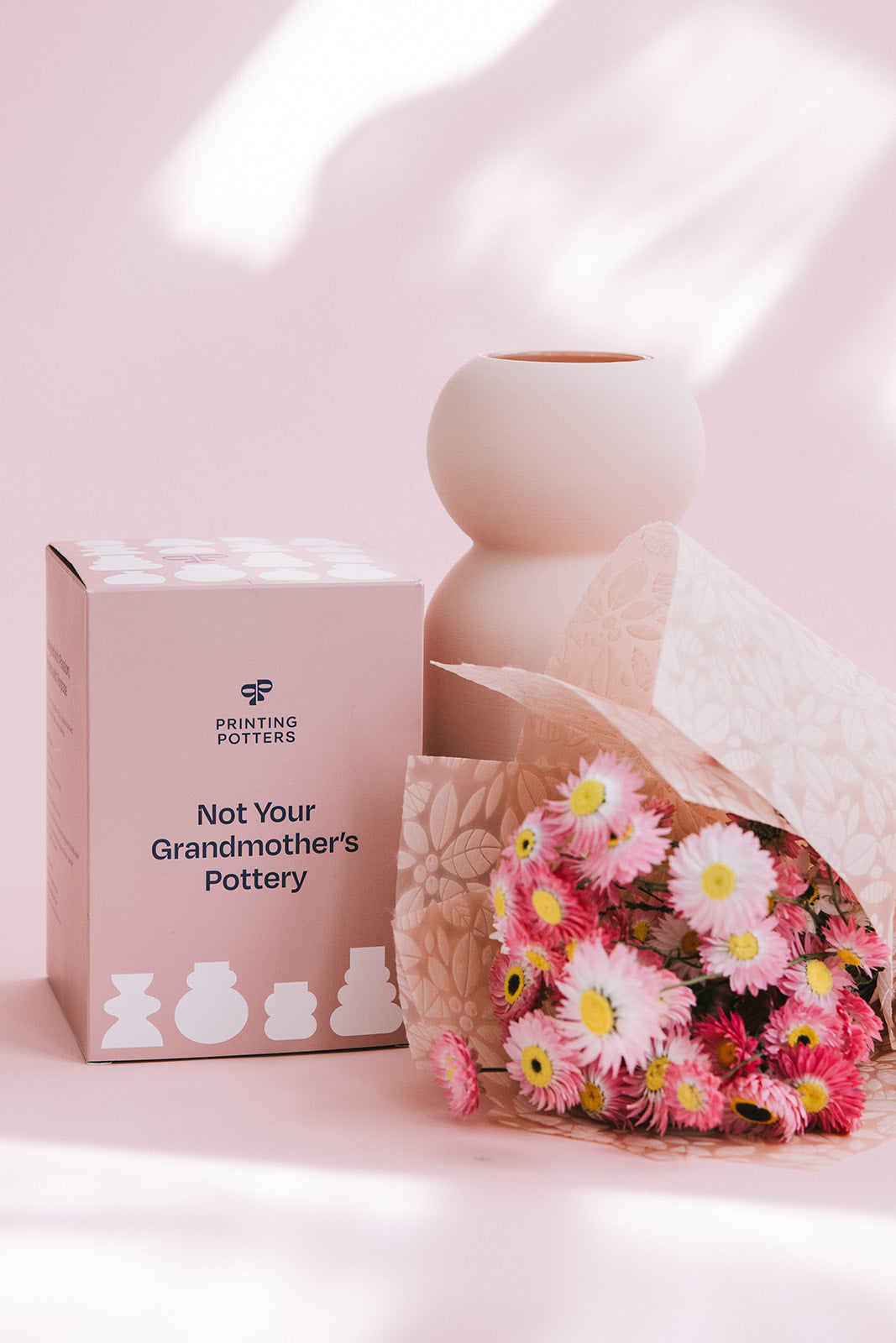 Petals & Pleasure Hamper styled with flowers and self-care items – empowering gift for women